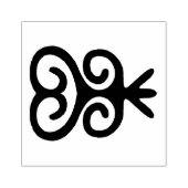 Tampons Encreurs Symbole Adinkra Senufo Timbre en caoutchouc (Impression)