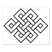 Tampons Encreurs Symbole Auspicious de noeud sans fin (Impression)