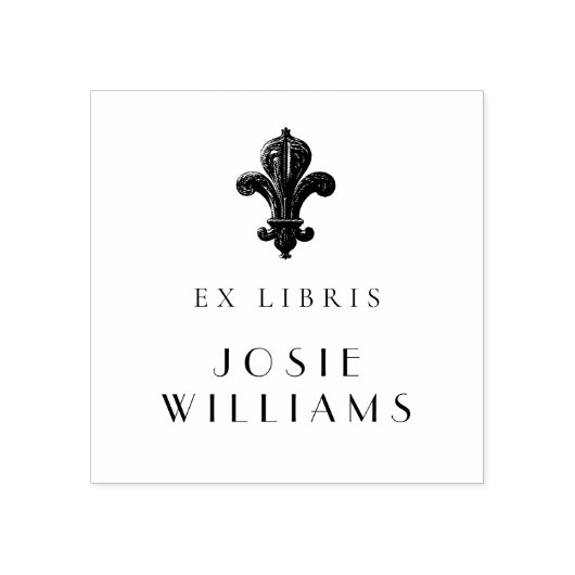 Tampons Encreurs Symbole de fleur de lys Fleur française (Impression)