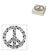 Tampons Encreurs Symbole de paix décoratif (Tamponné)