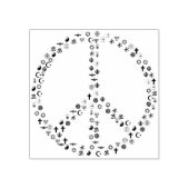 Tampons Encreurs symbole de paix religieuse timbre (Impression)