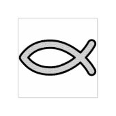 Tampons Encreurs Symbole de poisson chrétien (Impression)