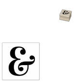Tampons Encreurs Symbole élégant des signes d'esperluette (Tamponné)