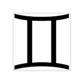Tampons Encreurs symbole gemini timbre d'art (Impression)