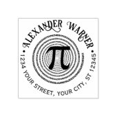 Tampons Encreurs Symbole mathématiques Pi Spiral LETTRE Grecque Nom (Impression)