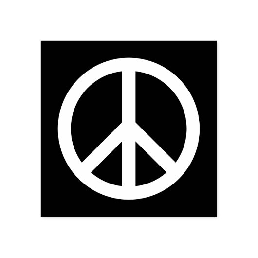 TAMPONS ENCREURS SYMBOLE PAIX (Impression)