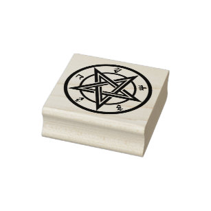 Tampons Encreurs Symbole pentagramme classique