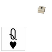 Tampons Encreurs Symbole rouge de la Saint-Valentin (Tamponné)