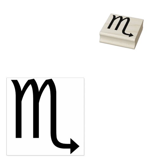 Tampons Encreurs symbole scorpio marque (Tamponné)