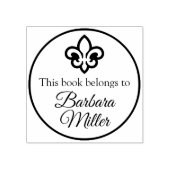 Tampons Encreurs Symbole simple / Icône - fleur de lis / LILY + idé (Impression)