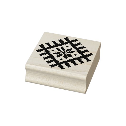 Tampons Encreurs Symbole traditionnel letton balte nordique étoile (Tampon)