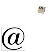 Tampons Encreurs Symboles simples / Icônes - AT SIGN + idées (Tamponné)