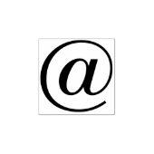 Tampons Encreurs Symboles simples / Icônes - AT SIGN + idées (Impression)