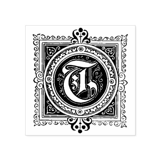 Tampons Encreurs T Premier timbre en caoutchouc (Impression)