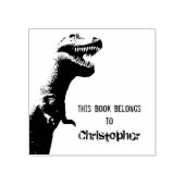 Tampons Encreurs T-Rex Terrifiant - Ce livre appartient à (Impression)