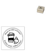 Tampons Encreurs Take a Break Stamp – Coffee Gift (Tamponné)