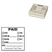 TAMPONS ENCREURS TAMPO 'PAYÉ' (Tamponné)