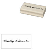 Tampons Encreurs Tampographie « Prière de remettre à » (Tamponné)