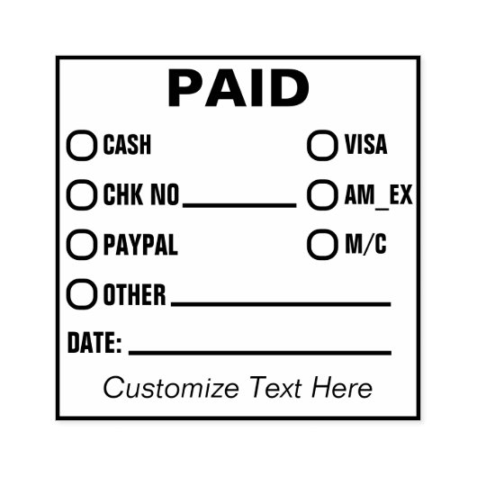 TAMPONS ENCREURS TAMPOUR ENCAISSE (Impression)