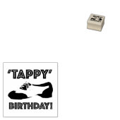Tampons Encreurs Tappy Birthday Black White Tap Danse Enseignant Ch (Tamponné)