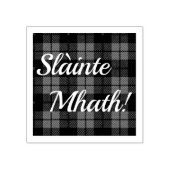 Tampons Encreurs Tartan écossais plaid / Slainte Mhath! bénédiction (Impression)