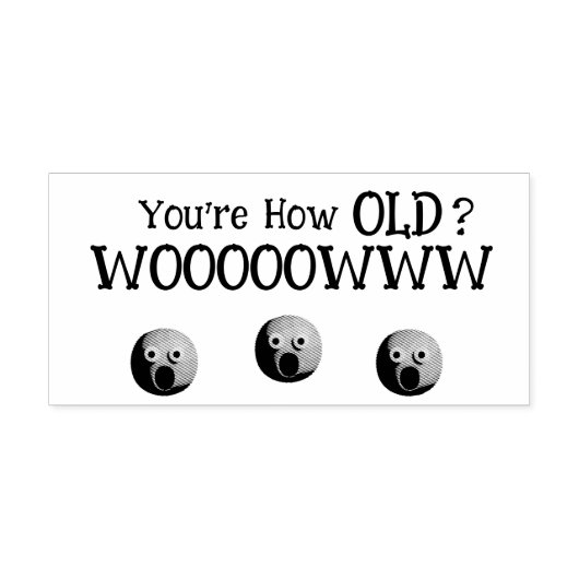 Tampons Encreurs T'as quel âge ? (Impression)