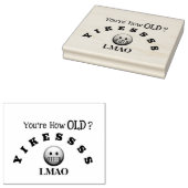 Tampons Encreurs T'as quel âge ? (Tamponné)