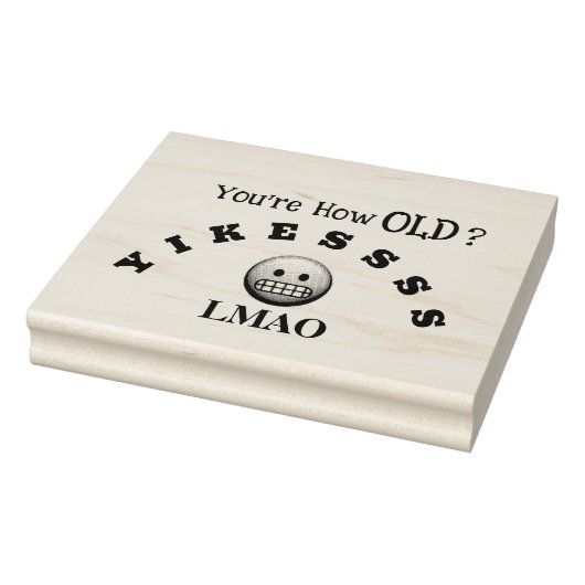 Tampons Encreurs T'as quel âge ? (Tampon)