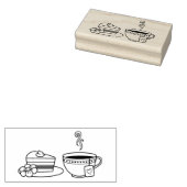 Tampons Encreurs Teacup and Cake (Tamponné)