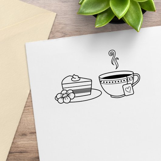 Tampons Encreurs Teacup and Cake