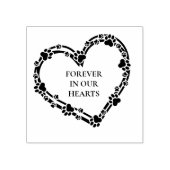 Tampons Encreurs Tender Loving Memorial Heart Pet Paws Print  (Impression)