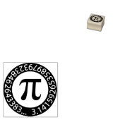 Tampons Encreurs TEXTE CONCEPTION Numéro Pi Symbole mathématique (Tamponné)