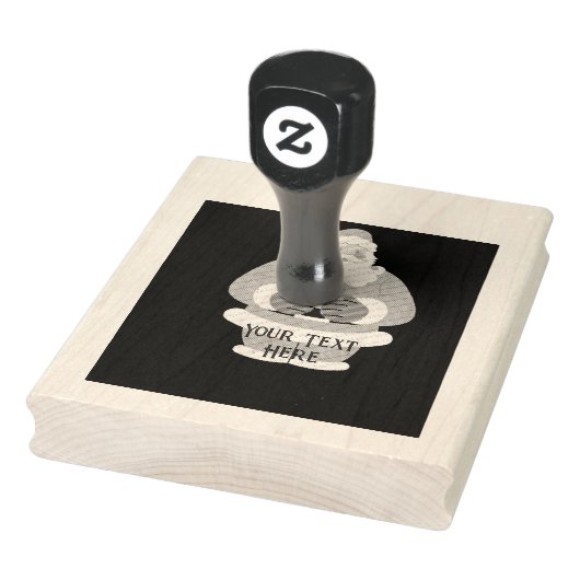 Tampons Encreurs Texte de l'image de Noël Timbre en caoutchouc (Tampon)