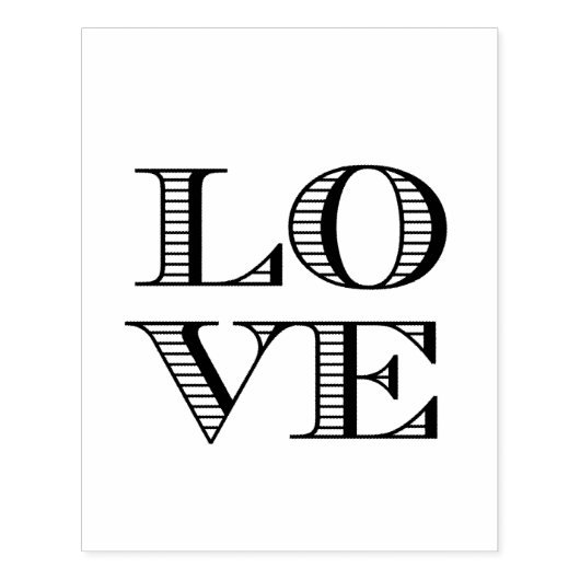 Tampons Encreurs Texte graphique AMOUR (Impression)