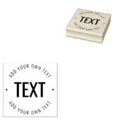 Tampons Encreurs Texte moderne gras élégant (Tamponné)