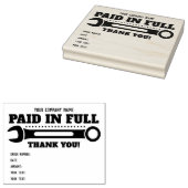 Tampons Encreurs Texte personnalisable payé en Merci intégral ! CLÉ (Tamponné)