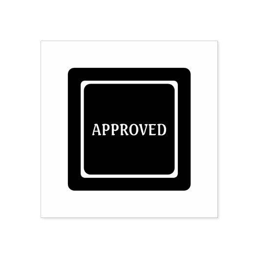 Tampons Encreurs Texte professionnel classique approuvé Encre viole (Impression)