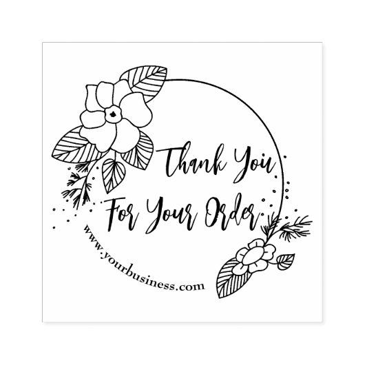 Tampons Encreurs Thank You For Your Order Business (Impression)