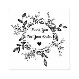 Tampons Encreurs Thank You For Your Order Business