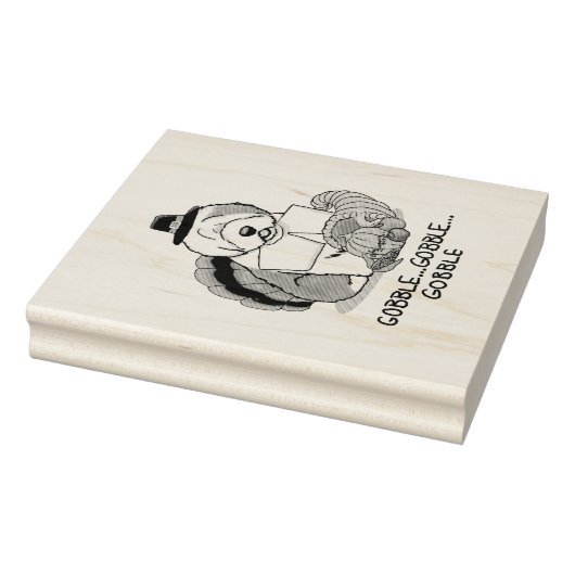 Tampons Encreurs Thanksgiving Old English Sheepdog (Gris 1) Fun (Tampon)