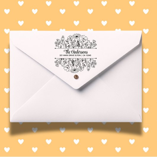 Tampons Encreurs Thème Monogramme fractionné