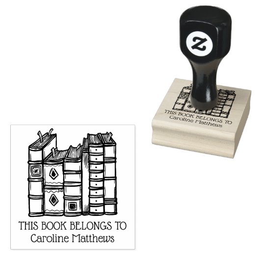 Tampons Encreurs This Book Belong (Tamponné)