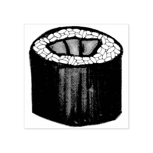 Tampons Encreurs Thon épicé Roll Sushi Japon Nourriture japonaise M (Impression)