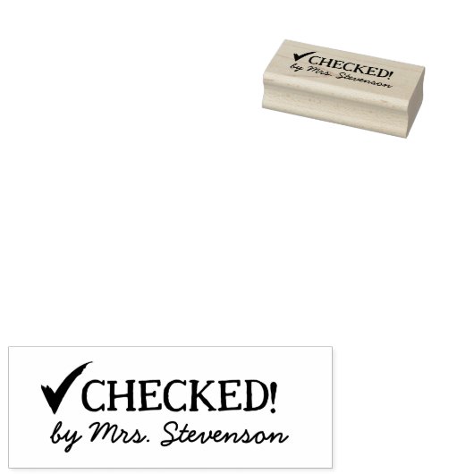 Tampons Encreurs Tick Approuvé Salle de classe Chèque Ménage Enseig (Tamponné)