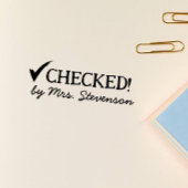 Tampons Encreurs Tick Approuvé Salle de classe Chèque Ménage Enseig