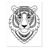 Tampons Encreurs Tigre blanc inspiré (Impression)