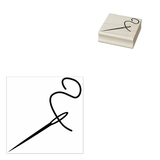 Tampons Encreurs timbre à aiguille et à fil (Tamponné)