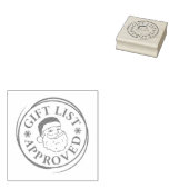 Tampons Encreurs Timbre à autocollants de la clause Santa de père N (Tamponné)