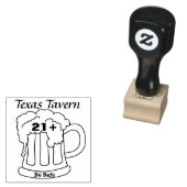 Tampons Encreurs Timbre À Main - Alcool Servi Après Vérification De (Tamponné)