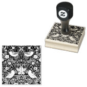 Tampons Encreurs Timbre à motif floral William Morris (Tamponné)